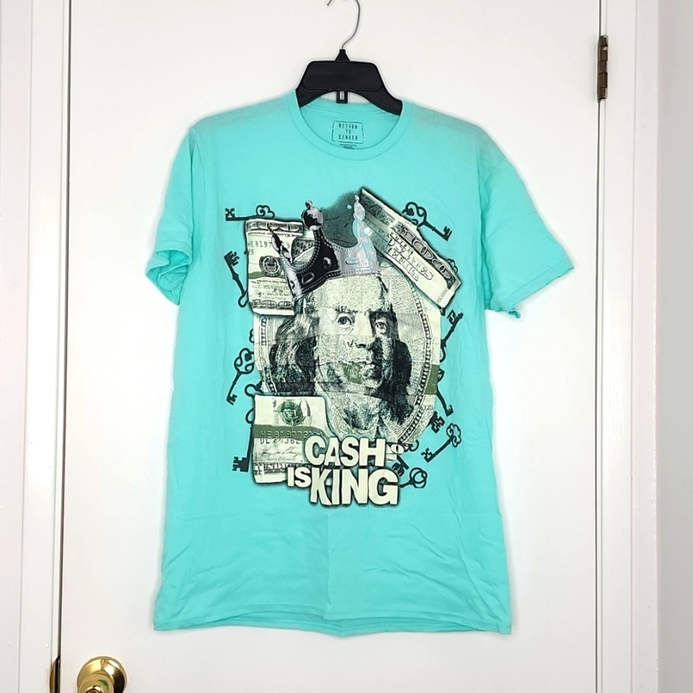 Return to sender Washington money t-shirt New without tags🔥 5/$25 Bundle Sale